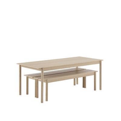 Linear Wood Table
