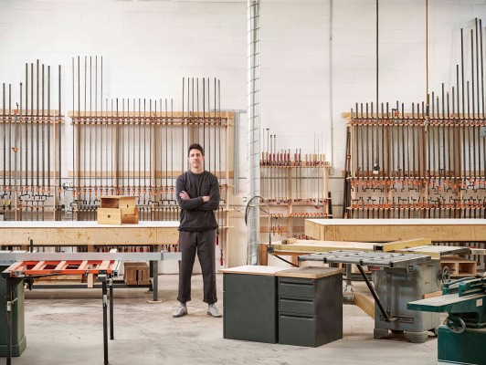 Wood Box Coffee Table